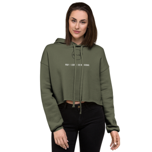 Faithful Rhythms - Women's Crop Hoodie