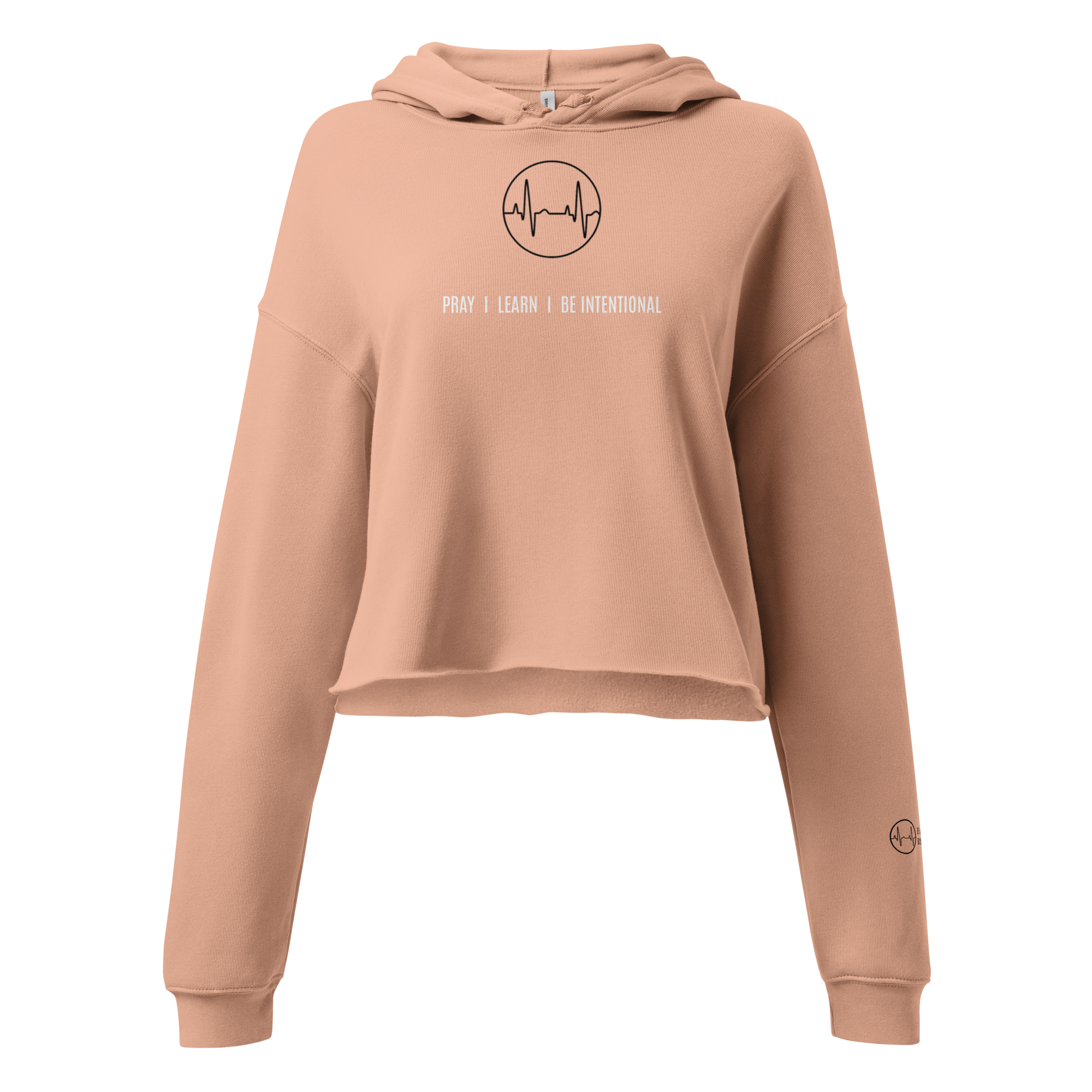 Faithful Rhythms - Women's Crop Hoodie