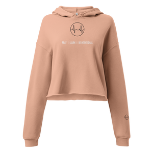 Faithful Rhythms - Women's Crop Hoodie