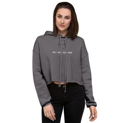 Faithful Rhythms - Women's Crop Hoodie